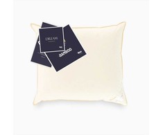 Žąsų pūkų pagalvė, 90% lenkiškų žąsų pūkai, 3 kamerų, 700 cuin purumas, 70x80 cm, hipoalerginė, skalbiama, 1.16 kg bendras svoris, miego komfortas