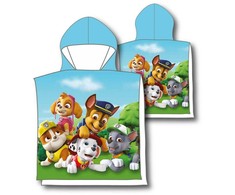 Paw Patrol PP159 Vaikiškas rankšluostis-pončas, 50x115 cm