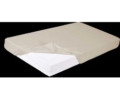 Multitex BabyMatex vaikiškos lovelės paklodė su guma 70x140, kreminė