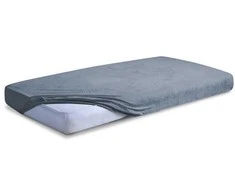 Matex Terry lakštas su guma 150/160x190/200 PREMIUM grafitas - TFPG160-44
