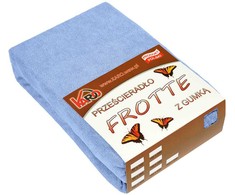 Kilpinė paklodė su elastine juostele 160x200 mėlyna 028 storis 200g/m2 KARO