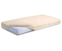 Matex Kilpinė paklodė su guma 90x200 smėlio sp. 15 Premium