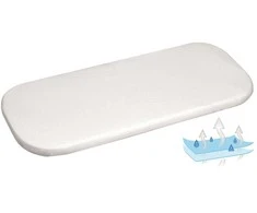 Baby Matex MATEX Neperšlampama paklodė vežimėliui JERSEY 35x75 [TB0390_01]balta