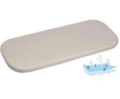 Baby Matex MATEX Neperšlampama paklodė vežimėliui JERSEY 35x75 [TB0390_42]pilka