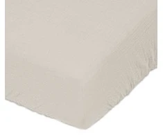 Matex paklodė su guma 160 x 200 su guma Matex MUSLIN 15