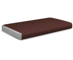 Multitex Paklodė su guma 160 x 210 Satinas be gumos Auksinė 18