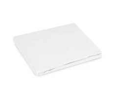 Paklodė 180x200 Basic balta vienspalvė papildomam čiužiniui 30 cm Eurofirany