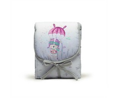 Interbaby Travel Changing Mat 45x75 Rožinė Bear