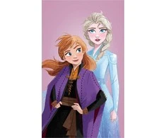 Rankšluostis Ręczniczek do przedszkola 30x50 Frozen violetinė dziecięcy bawełniany JF24