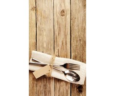 Ręczniczek do przedszkola 30x50 Sztućce Viryklė 3466 widelec łyżka Kitchen dziecięcy bawełniany do rąk