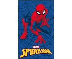 Rankšluostis Ręcznik dziecięcy 30x50 Spidermen mėlyna raudona bawełniany Carbotex