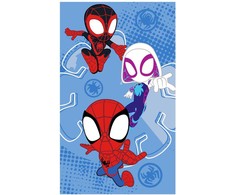 Rankšluostis Ręcznik dziecięcy 30x50 Spidermen mėlyna bawełniany Carbotex
