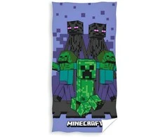 „Minecraft“ vonios rankšluostis 70 x 140 cm