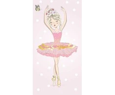 Ballerina Vaikiškas rankšluostis, 70x140 cm