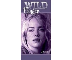 Rankšluostis Ręcznik plażowy 70x140 Billie Eilish violetinė bawełniany Kids25