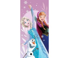 Rankšluostis Ręcznik plażowy 70x140 Kraina Lodu Frozen rožinė 06 szybkoschnący