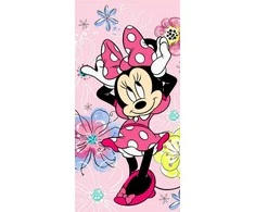 Rankšluostis Ręcznik plażowy 70x140 Myszka Mini 0776 Minnie Mouse bawełniany