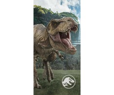 Rankšluostis Ręcznik plażowy 70x140 Park Jurajski dinozaur 0776 Jurassic World Park bawełniany dziecięcy