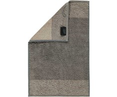 Paplūdimio rankšluostis, dviejų spalvų grafito spalva, 80x200 cm, 100% medvilnės frotinis audinys, 520 g/m², su pakabinimo kilpa, baseinui ir saunai, didelis vonios rankšluostis