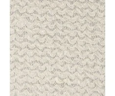 Eurofirany Tamsi kreminė Tiffany užuolaida, 135x250 cm, moherio siūlų dekoracija, tvirtinimas žiedais, poliesterio langų drapiruotė, svetainės dekoras