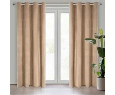 Eurofirany Užuolaidos 140x250 Rosa smėlio sp