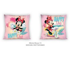 Faro Užvalkalas 40x40 Myszka Mini Minnie Mouse 40 100% medvilnė prezent urodziny