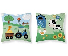 Detexpol Užvalkalas Niemowlęca bawełniana 40 x 40cm wesoła farma