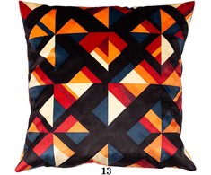 Faro Dekoratyvinė "velvet" pagalvės užvalkalas 40x40 cm, geometrinis raštas