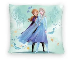 Užvalkalas dekoracyjna 40x40 Frozen Elsa miętowa welwetowa 12 Carbotex