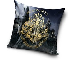 Užvalkalas dekoracyjna 40x40 Harry Potter juoda auksinė welwetowa 12 Carbotex