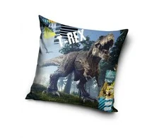 MCU Užvalkalas dziecięca 40x40 T-REX dinozaur mėlyna C24