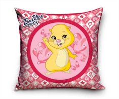 Carbotex Užvalkalas 40x40 cm ZhuZhu Zhu Zhu-Zhu 100% medvilnė na poduszkę jaśka