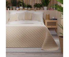 Velveto lovatiesė VELVI LIGHT BEIGE, 220x240 cm