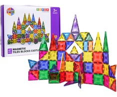 3D magnetinių blokelių rinkinys 67 vnt