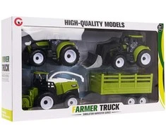 Lean Toys Agricultural Vehicle Set