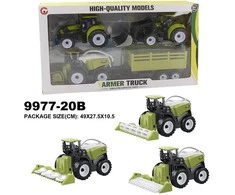 Lean Toys Agricultural Vehicle Set