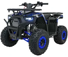 1Deame Mėlynas 125cc DISCOVERER Mėlyna benzininis keturratis