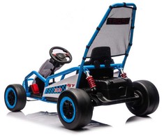 Elektrinis kartingas TORNADO su drifto funkcija, Mėlyna