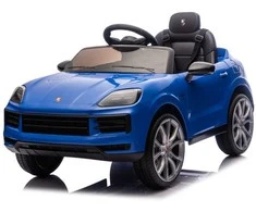 Blue Mėlyna Elektromobilis Porsche Cayenne, Mėlyna