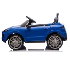 Blue Mėlyna Elektromobilis Porsche Cayenne, Mėlyna