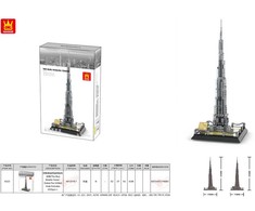 Statybinis rinkinys Burj Khalifa 555 vnt