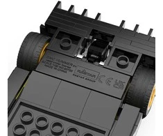 Konstruktorius Pagani Zonda R Pads Baltas automobilis 1:28 RASTAR
