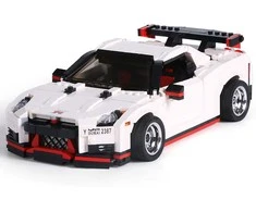 Ramiz Konstruktorius Baltas automobilis, 1034 el.
