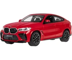Car R/C BMW X6 M 1:14 RASTAR Raudona