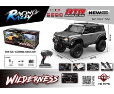 Nuotolinio valdymo automobilis wilderness 1:10 pilkas