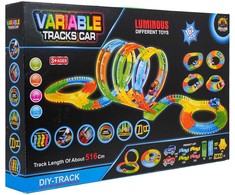 Magic Tracks Ramiz Liuminescencinė lenktynių trasa su automobiliu