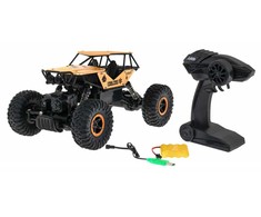 Nuotoliniu būdu valdomas visureigis crawler 1:18 auksinis
