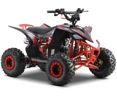 1Deame Benzininis keturratis DESERT STORM LIFT, Raudona