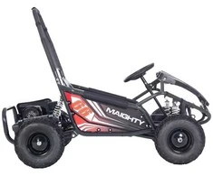 Super Toys Elektrinis kartingas MAIGHTY, Juodas