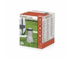 Siurblys su filtru BESTWAY, Flowclear, 3028 l/val., 220-240V, 32W, 58386